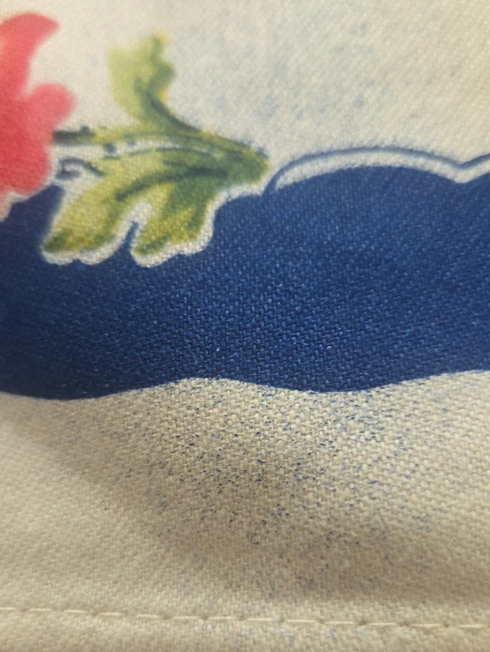 Vintage G W Litho  Craft Floral Tee Towel 1 Ct.